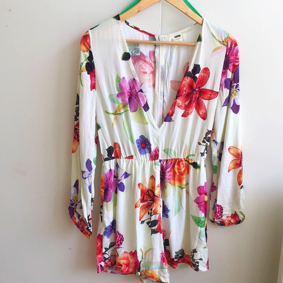 LF Pants - LF Floral Romper